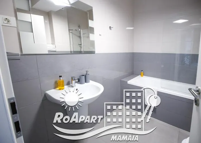 아파트 Roapart Riva Studiouri Si 2-3 Cu -parcare Privata 마마이아